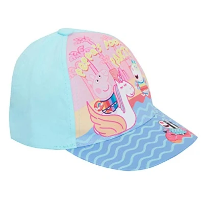 Image of Peppa Pig Girls Baseball Cap Blue 54cm
