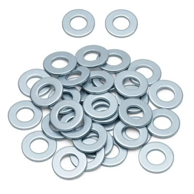 Image of Washer M8 DIN125 A Shape Galvanised Steel (M8, 100)