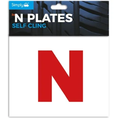 Image of Simply TL1600 Pack of 2 Self Cling N Plate for the Republic Ireland