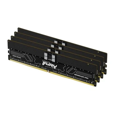 Image of Kingston FURY Renegade Pro EXPO 64GB 6000MT/s DDR5 ECC Reg CL32 DIMM (Kit of 4) Memory Overclockable registered KF560R32RBEK4 64