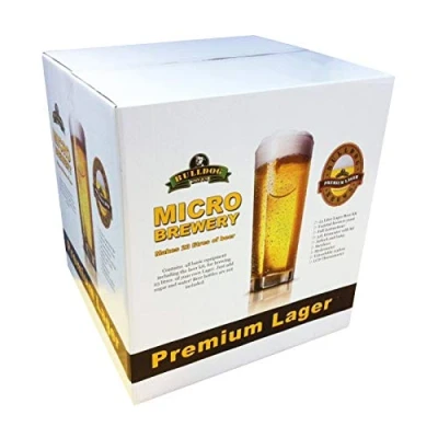 Image of Bulldog Micro Brewery Lager Starter Equipment and Beer Kit