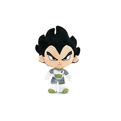 Image of Play by Dragon Ball Super Protagonists Plushies, Goku, Piccolo, Vegeta, Beerus, Majin Buu Soft Quality (23 27cm, Vegeta)