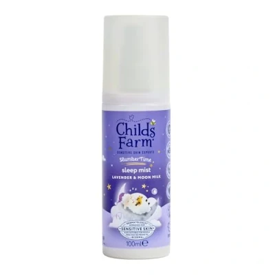 Image of Childs Farm SlumberTime Sleep Mist, Calming Lavender &amp; Moon Milk Suitable for Dry, Sensitive Eczema Prone Skin, 100ml