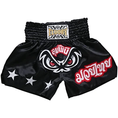 Image of FLUORY Muay Thai Fight Shorts,MMA Shorts Clothing Training Cage Fighting Grappling Martial Arts Kickboxing