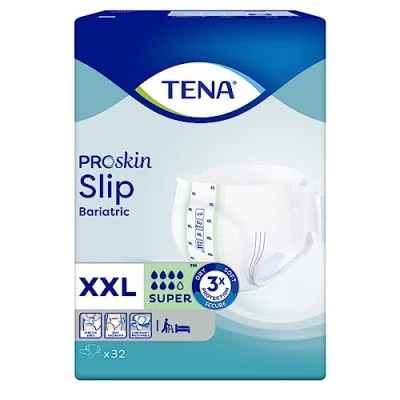 Image of TENA 61490 Stretch Incontinence All In Ones Slip, XX Large Size (Pack of 32)