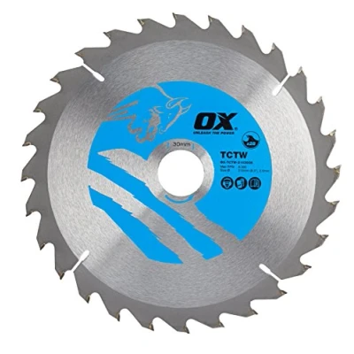 Image of OX Wood Cutting Circular Saw Blade 210/30mm, 28 Teeth ATB