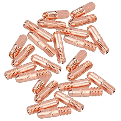 Image of 0.6mm Mini Contact Tips 25pk Hobby Welding Torch Welder MIG Gas M5 Thread