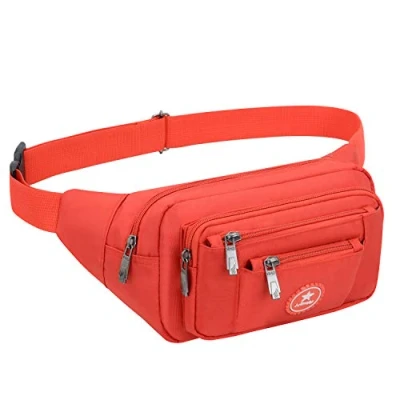 Image of Ariineer Waterproof Bumbags and Fanny Packs Plus Size for Sport Hiking Large Waist Travel Pouch Bag Bumbag Women Men