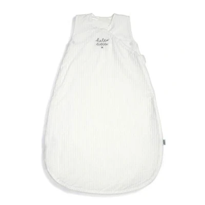 Image of Mamas &amp; Papas Welcome To The World Dreampod 0 6 Months, 1.0 Tog, Soft Textured Jersey, Zip Bottom White