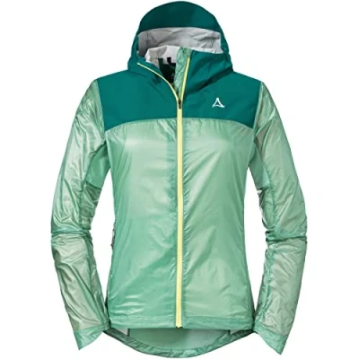 Image of Schöffel Women&#039;s Hybrid JKT Flow Trail L Jacket, Matcha Mint, 42