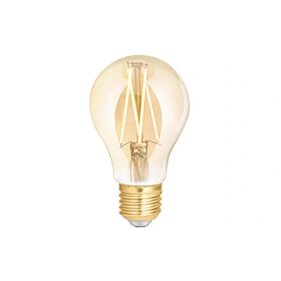 Image of 4lite WiZ Connected A60 Amber White WiFi LED Smart Bulb E27 Large Screw
