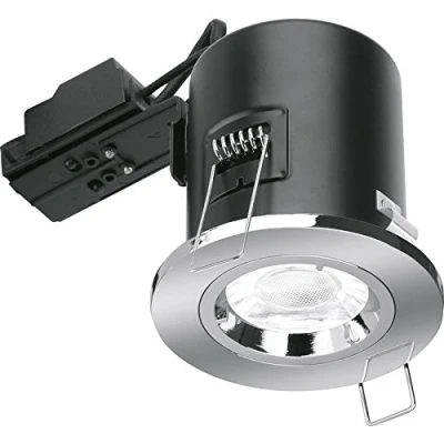 Image of Enlite Fixed Fire Rated GU10 Downlight EN FD101PC Chrome