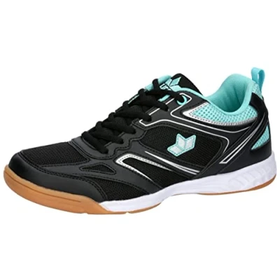 Image of Lico Unisex Airsoft Indoor Trainers, Black, Turquoise, Silver, 5 UK