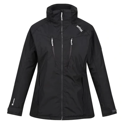 Image of Regatta Women&#039;s Winter Calderdale Jackets Waterproof Insulated, PkPotion/Bry, 14 UK