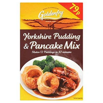 Image of Goldenfry Golden Fry Yorkshire Pudding &amp; Pancake Mix 142g x 12