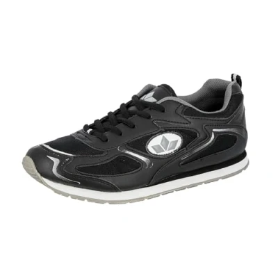 Image of Lico Men&#039;s Nelson Running Shoes, Black (Schwarz/Grau Schwarz/Grau), 3.5 UK