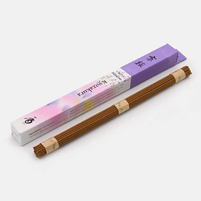 Image of Zen Minded Shoyeido Kyo zakura Kyoto Cherry Blossom Japanese Incense 100% Natural 35 Long Sticks in Box
