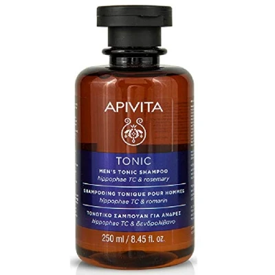 Image of Apivita Men&#039;s Tonic Shampoo For Hair Loss With Hippophae TC &amp; Rosemary 250ml