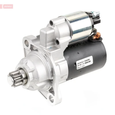Image of 02M911021B, 02M911021BX, 02M911023G, 02M911023GX, 02M911023M Starter motor DENSO DSN3005 12V 1,1kW 10 VOLKSWAGEN: Polo IV Hatchback, Golf 5