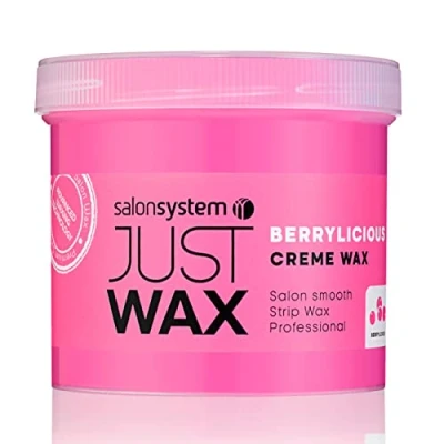 Image of Salon System Just Wax Berrylicious Creme 450g