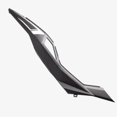 Image of Rear Right Panel Matt Black for Lexmoto LXR 125 Euro 5 SY125 10 E5 CMPO Fairing