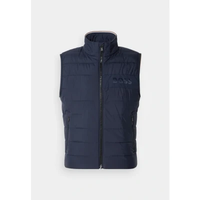 Image of BOSS Cenito Waistcoat, Men&#039;s, Size: 40R, Dark blue