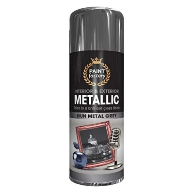 Image of Paint Factory Metallic Paintgun Grey, 400 ml