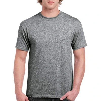 Image of Gildan. Graphite Heather. L. H000. 00191675095566