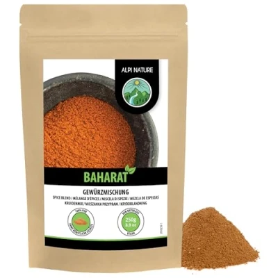 Image of Baharat Spice Mix (250g), Spice, Arabian 100% Natural, Preparation, Without Artificial additives