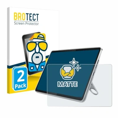 Image of brotect Screen Protector Anti Glare compatible with Lenovo Tab 10.1&quot; (2 Pack) Matte, Fingerprint Protection Film