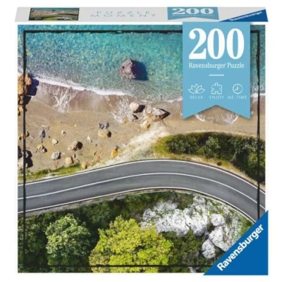 Image of RAVENSBURGER Puzzle 13306 Beachroad 200 Piece for Adults and Children from 14 Years