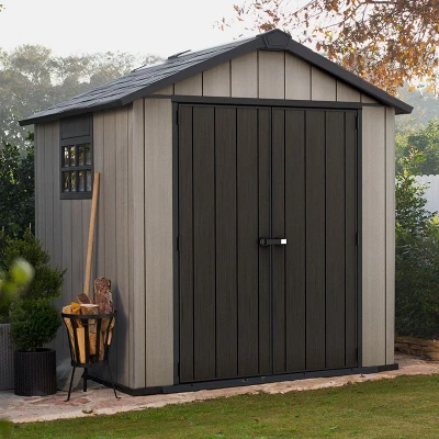 Image of 7&#039; x Keter Oakland Plastic Garden Shed (2.29 2.23)
