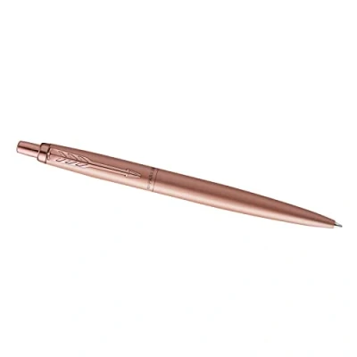 Image of Parker Jotter XL Ballpoint Pen Monochrome Matte Rose Gold Medium Point Blue Ink Gift Box