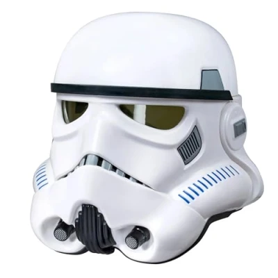 Image of Star Wars The Black Series Imperial Stormtrooper Premium Electronic Helmet, Rogue One: A Story Adult Roleplay Item