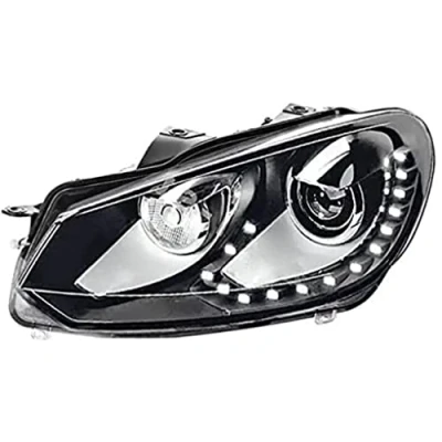 Image of 5K2941754D Headlights HELLA 1ZS 009 902 641 VOLKSWAGEN: Golf 6, 6 Cabrio