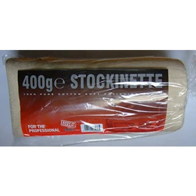 Image of Martin Cox Stockinette 100% Pure Grade A Super Soft Cotton Polish Mutton Cloth Muslin, (400g)