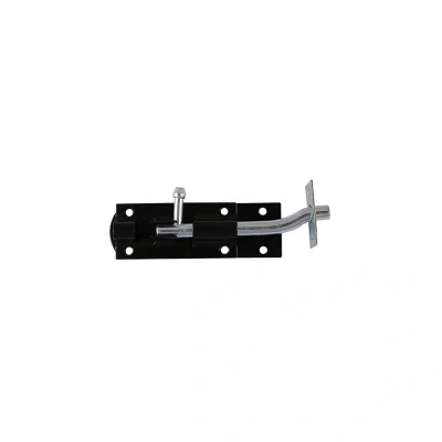 Image of 5x TIMCO Necked Tower Bolt Black TBN8BB