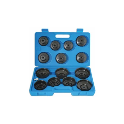 Image of Laser Tools Oil Filter Wrench Set 15 Piece