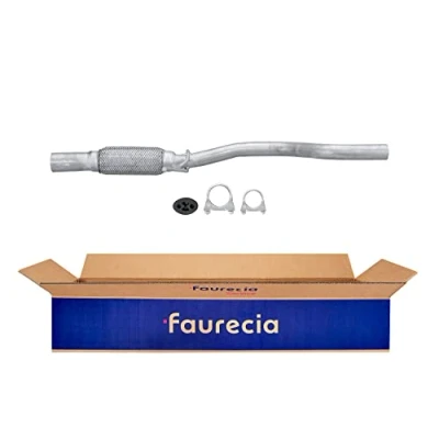 Image of 51744829, 51782930, 73501572 Exhaust Pipe HELLA 8LA 366 000 361 Front with mounting parts FIAT: Seicento / 600 Hatchback