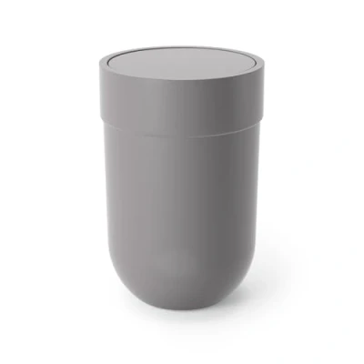 Image of Umbra 023269 918 Touch Waste Bin with Lid, Grey