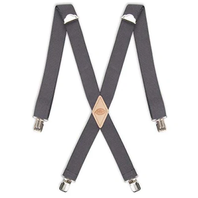 Image of Dickies Men&#039;s Hs 21di5100 gry Suspenders, Charcoal, One Size UK