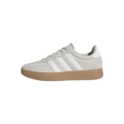 Image of adidas Men&#039;s BARREDA Shoes, Grey one/FTWR White/Gum 3, 5.5 UK
