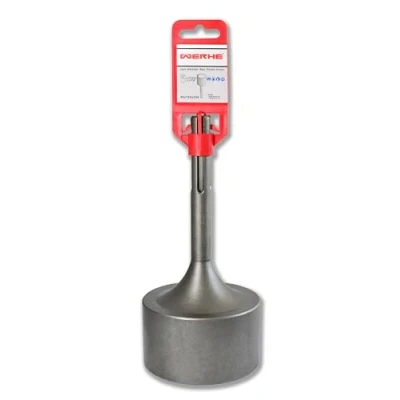 Image of WERHE® 85x105x234 Jack hammer Star Picket Post Driver Chisel Bit for Demolition SDS Max Breaker