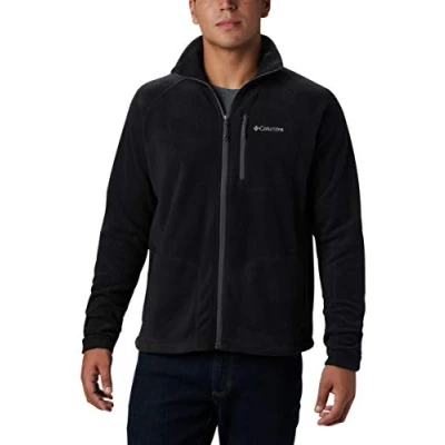 Image of Columbia FAST TREK II FULL ZIP Fleece jacket, Men&#039;s, Size: XL, Black