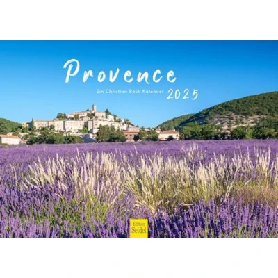 Image of Edition Seidel Premium Calendar Provence 2025 Format DIN A3 Wall France South Avignon Mediterranean Lavender Christian Bäck