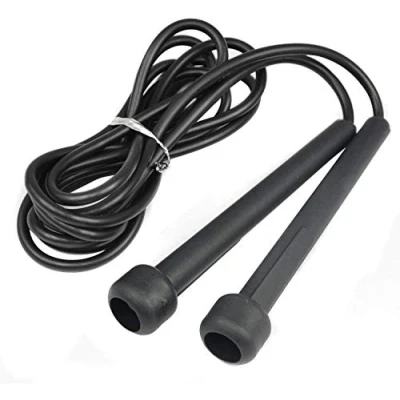 Image of ND Sports Boxing Jumping Exercise Fitness Speed Skipping Rope, Black, One Size