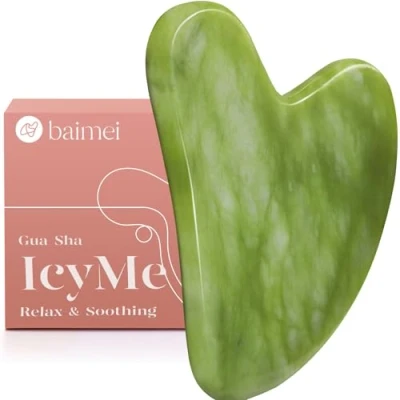 Image of BAIMEI Gua Sha,Guasha Tool Face Massage,Gua Sha Stone for Christmas Gifts