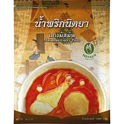 Image of Nittaya Massaman Curry Paste 1 kg