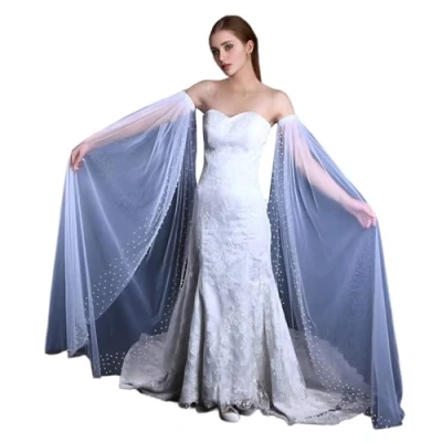 Image of MDHQ Lace Arm Sleeves For Bride Women Shoulder Veil Long Cuff Oversleeve Wedding Dresses
