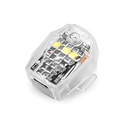 Image of HeiyRC Mini 4K 3 Pro Drone Strobe Light,Compatible with DJI Air 3S Neo Avata 2 4 2S Mavic SE Night Flight Anti Collision Rechargable Led Lamp Accessory